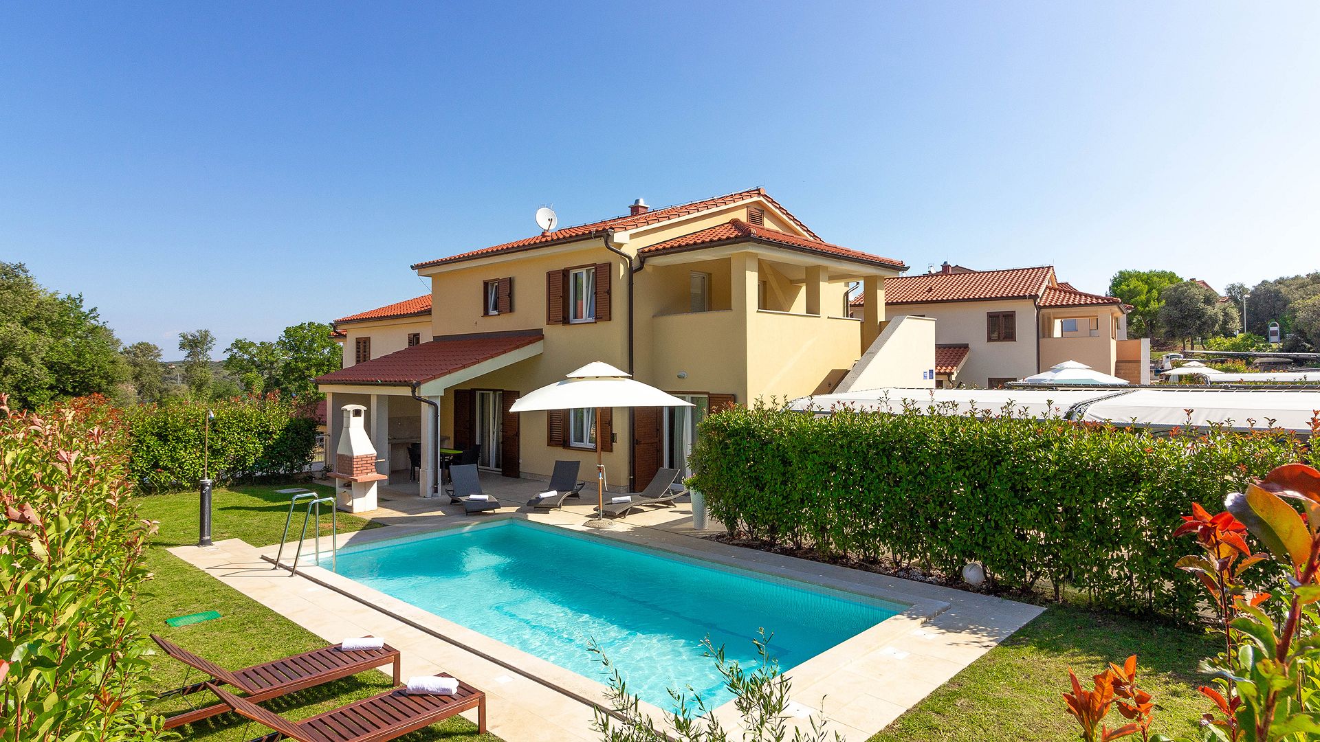 Villa Mit Pool Olivia Zum Meiten Istrien Kroatien Villsy