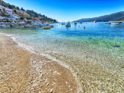 Town beach Rabac