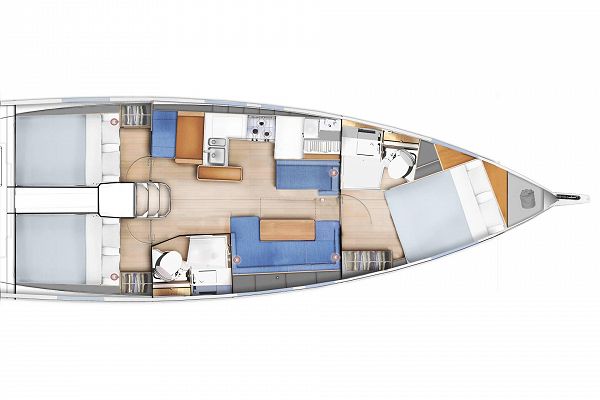 Jeanneau Sun Odyssey 410 - MILLA - 2