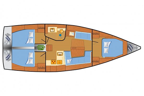 Hanse 418 - Seahawk - 3