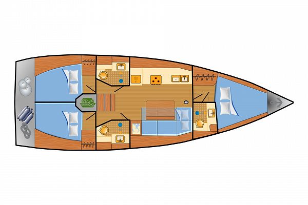 Dufour 390 Grand Large - Elena - 4