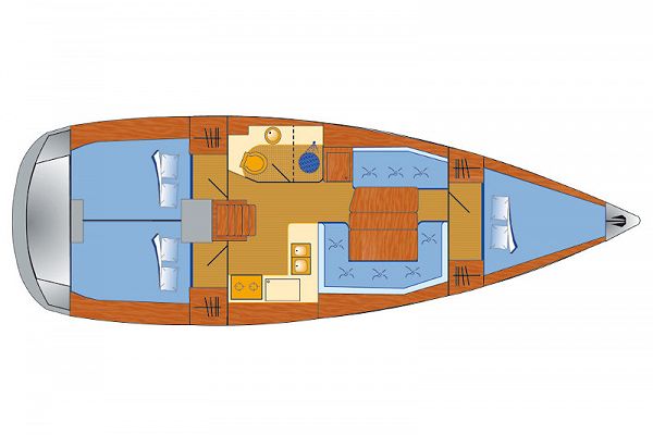 Jeanneau Sun Odyssey 389 - Amadeus - 2