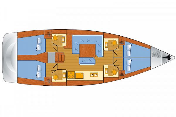 Jeanneau Sun Odyssey 479 - Anna - 2