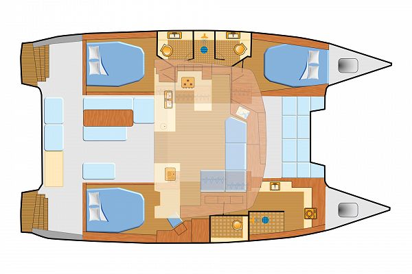 Fountaine Pajot Astréa 42 - Calypso - 4