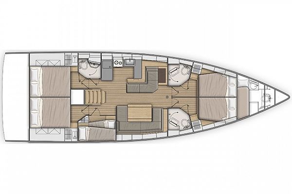 Beneteau Oceanis 51.1 - OCEAN HOUSE - 2