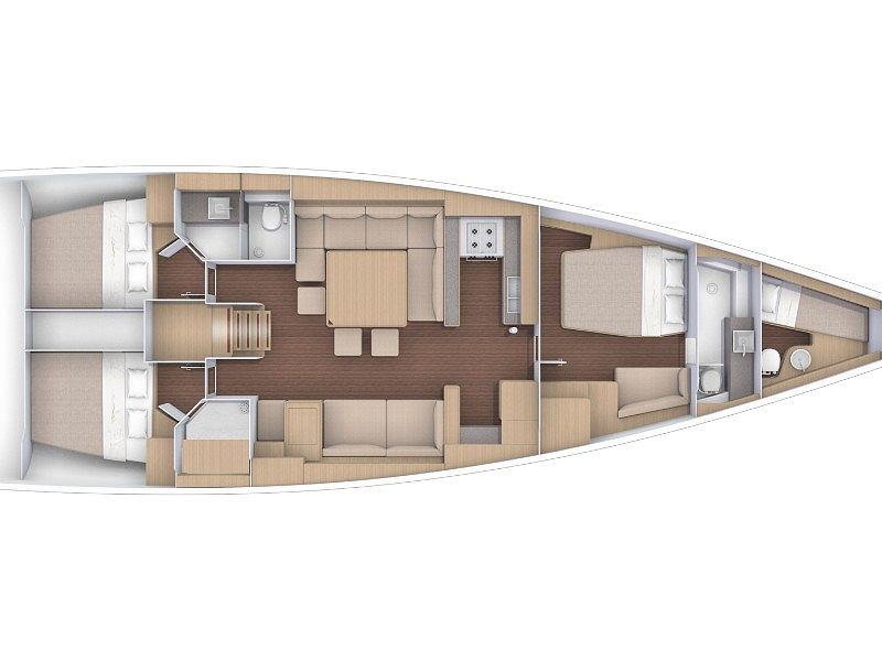 Dufour 56 Exclusive - KABUKI - 3