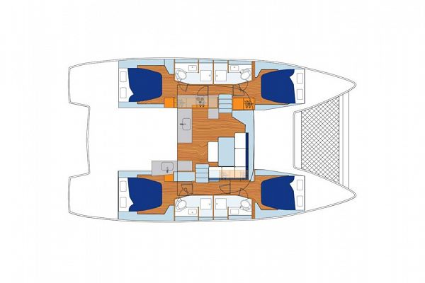 Lagoon 46 - Sunsail 46 Cat Classic - 2