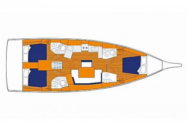 Beneteau Oceanis 461 - Oceanis 461/3/3 Premium - 4