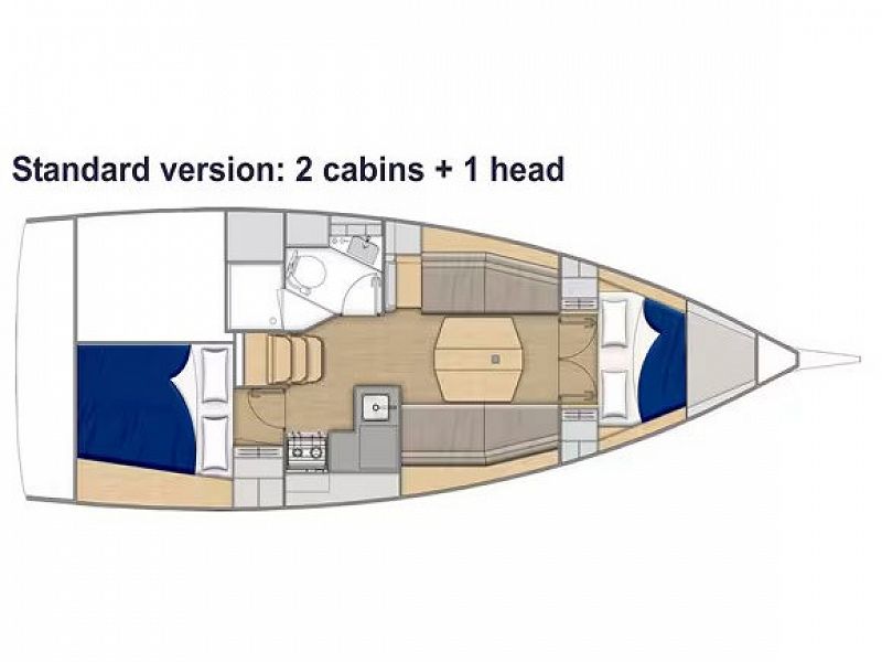 Jeanneau Sun Odyssey 349 - Sunsail 34- 2/1 Classic - 3