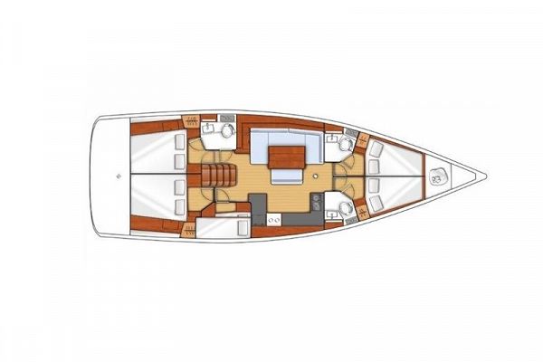 Beneteau Oceanis 48 - Cheeky Lady - 2