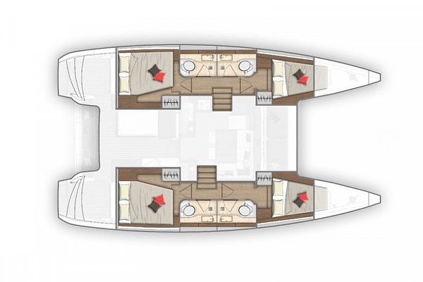 Lagoon 40 - BYE BYE 2020 (air condition, generator) - 4