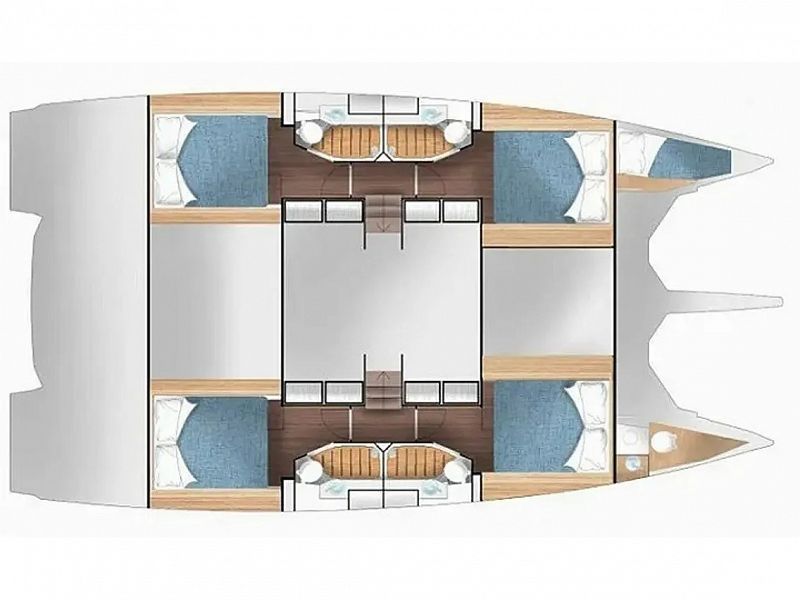 Cervetti 44 - KAJSA KAVAT new 2024 (air condition, generator, water maker, flybridge) - 2