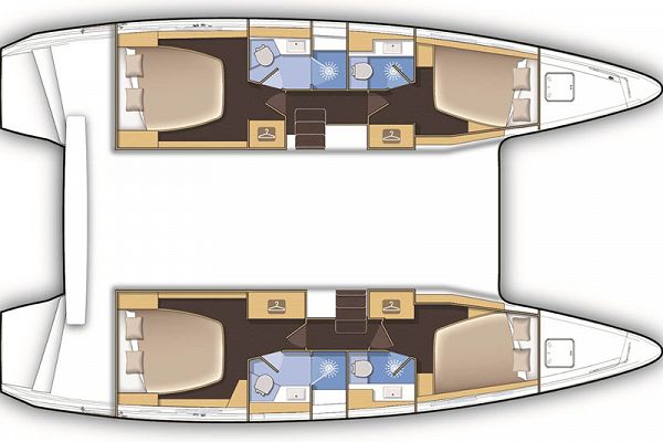 Lagoon 42 - POSEIDON 2021 (air condition, generator) - 4