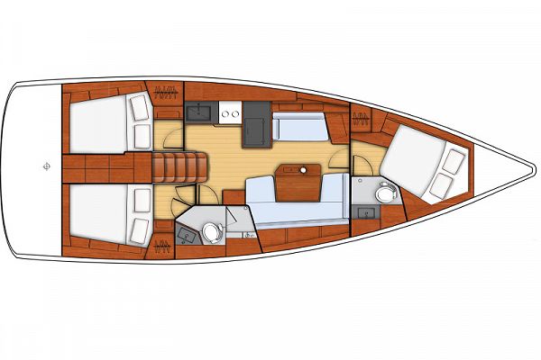 Beneteau Oceanis 41.1 - Honey - 3
