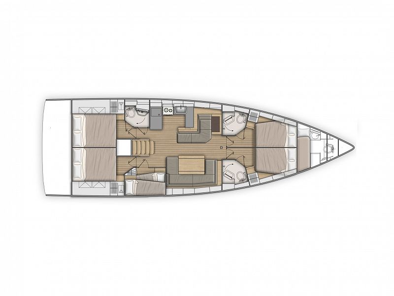Beneteau Oceanis 51.1 - First Heartbeat - 3