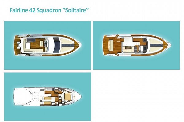 Fairline Squadron 42 - Solitaire - 2