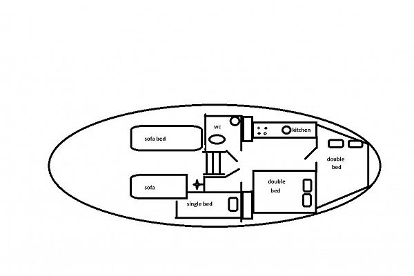 Motor sailer - Palagruža - 5