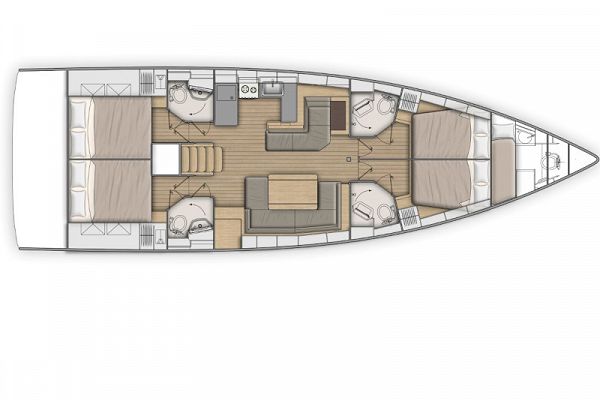 Beneteau Oceanis 51.1 - GREY GOOSE  - 3
