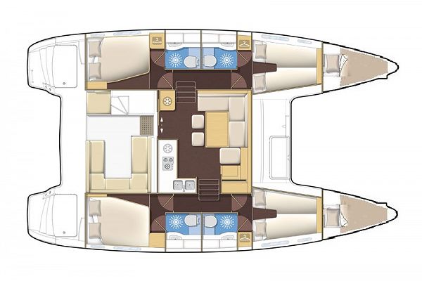 Lagoon 400 S2 - Evelina - 2