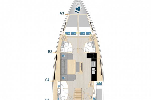 Hanse 460 - Vaya - 3