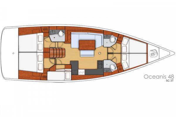 Beneteau Oceanis 48 - HARPIA - 2