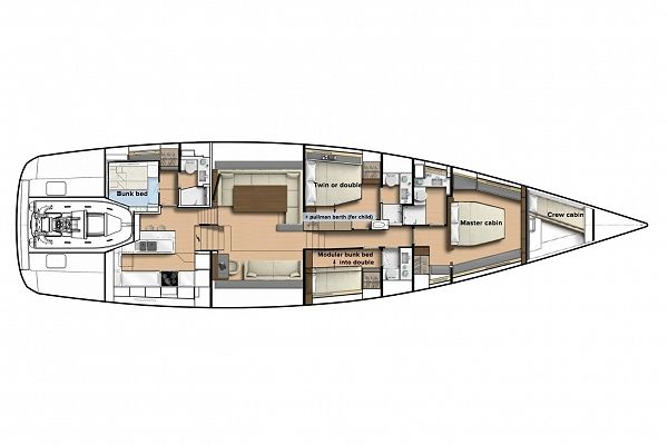 Construction Navale Bordeaux CNB 76 - AENEA - 5