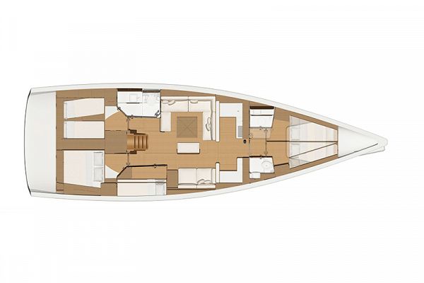 Dufour 520 Grand Large - Volante - 3