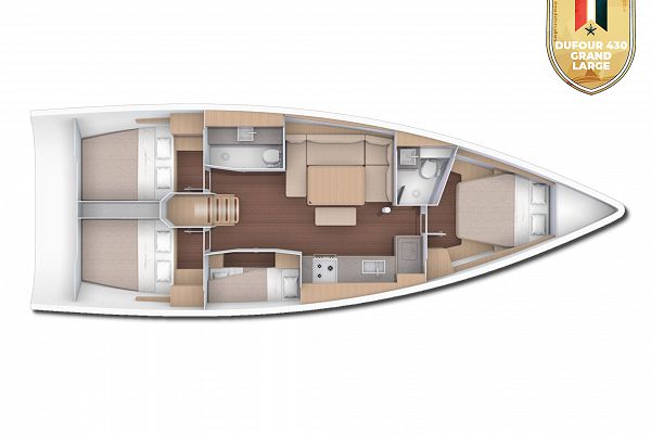 Dufour 430 - Largo - 4