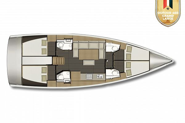 Dufour 460 Grand Large - Alleggreto - 4