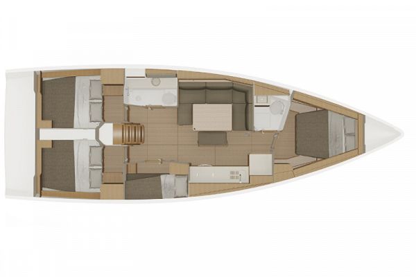 Dufour 430 - Mojito Sunrise - 3