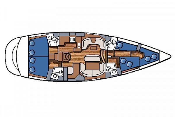 Jeanneau Sun Odyssey 54DS - MACCHIATO - 2