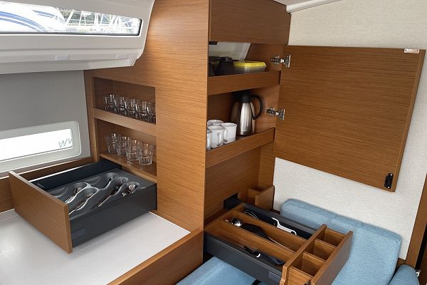 Jeanneau Sun Odyssey 410 - Rosso Bianco - 4