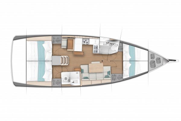 Jeanneau Sun Odyssey 440 - Thalaia - 2