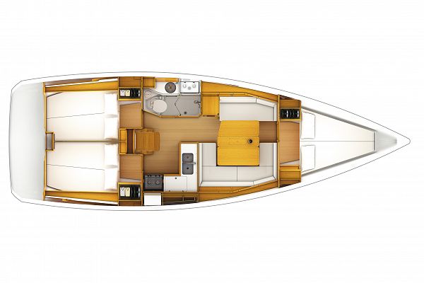 Jeanneau Sun Odyssey 389 - Bravo Kiss - 2
