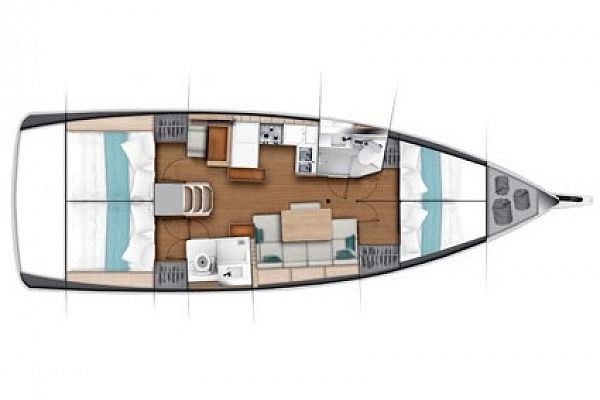 Jeanneau Sun Odyssey 440 - Sun Kiss - 2