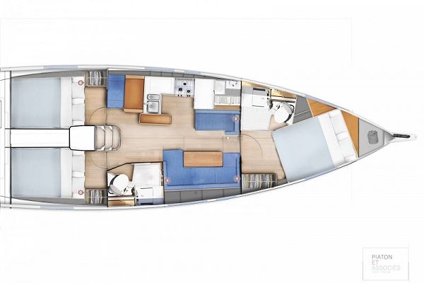 Jeanneau Sun Odyssey 410 - Wind Kiss - 3