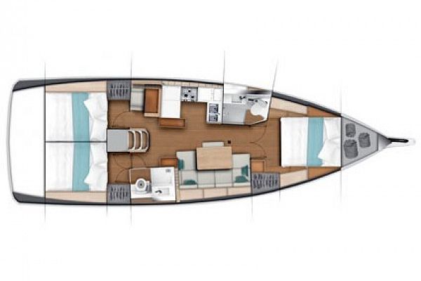 Jeanneau Sun Odyssey 440 - Carlyle - 2