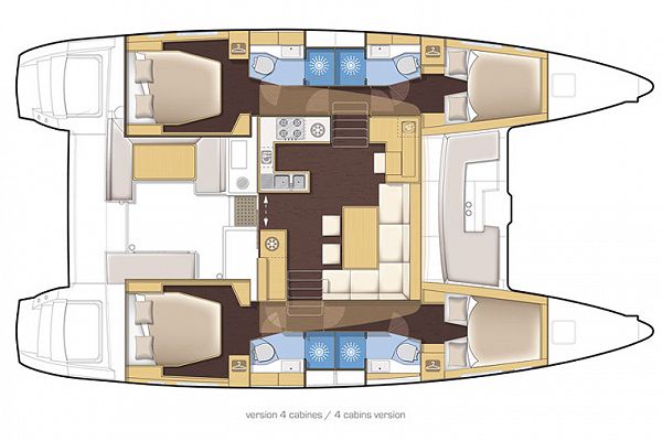 Lagoon 450 - DOUBLE TROUBLE II - 2