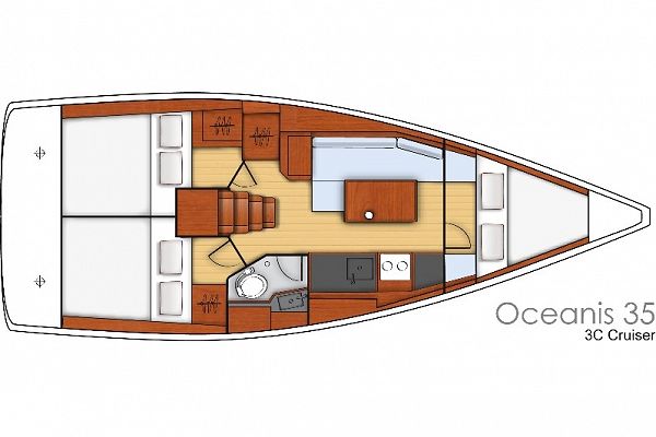 Beneteau Oceanis 35 - GASTON - 2