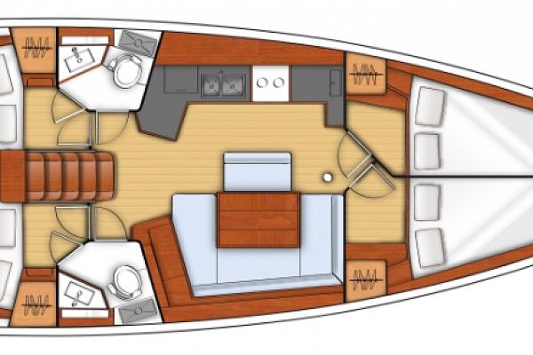 Beneteau Oceanis 45 - MOBULA ONE - 3