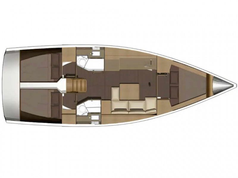 Dufour 382 Grand Large - SUNSET - 4