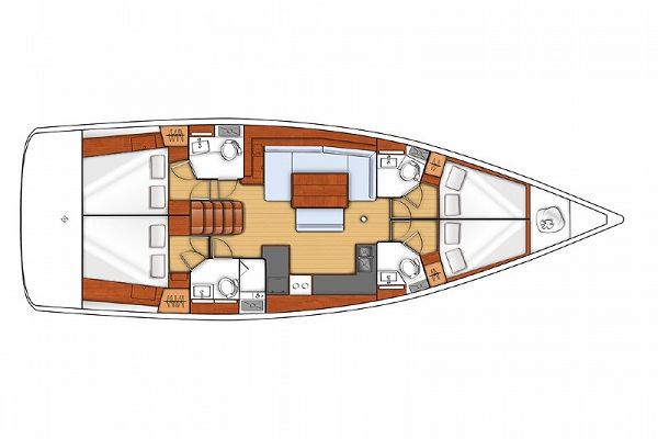 Beneteau Oceanis 48 - LUNA ROSSA - 3