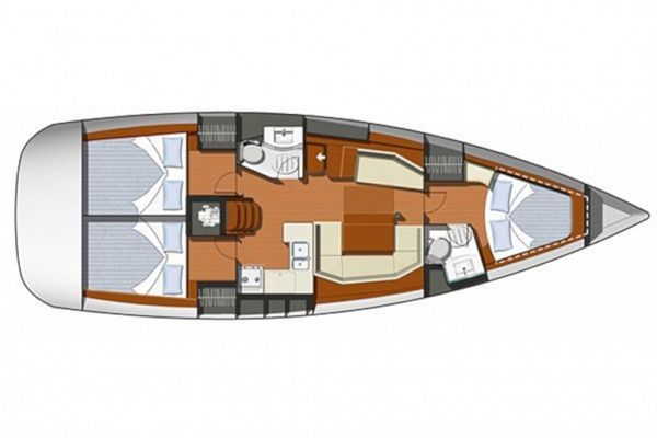 Jeanneau Sun Odyssey 42.2 - NEREJA - 2