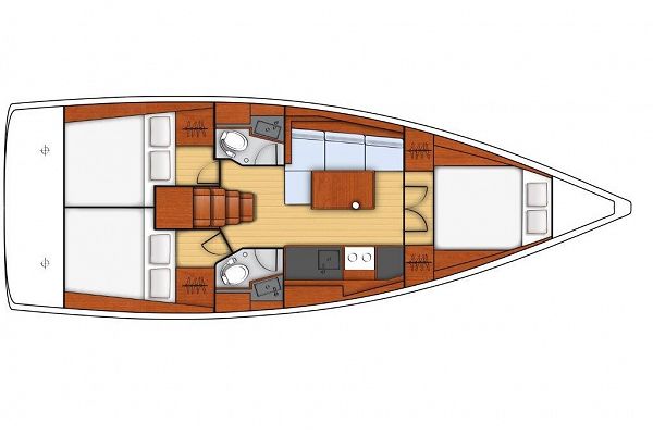 Beneteau Oceanis 38.1 - AURA - 2