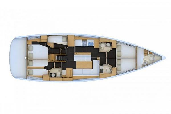 Jeanneau 54 - MYSTIC DREAMS - 2