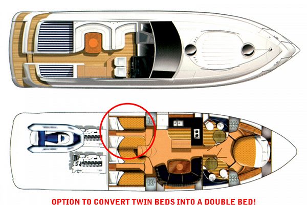 Fairline Boats Fairlane Targa 52 GT - KATRIN - 8