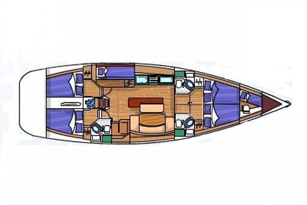 Beneteau Cyclades 50.5 - Principessa - 3