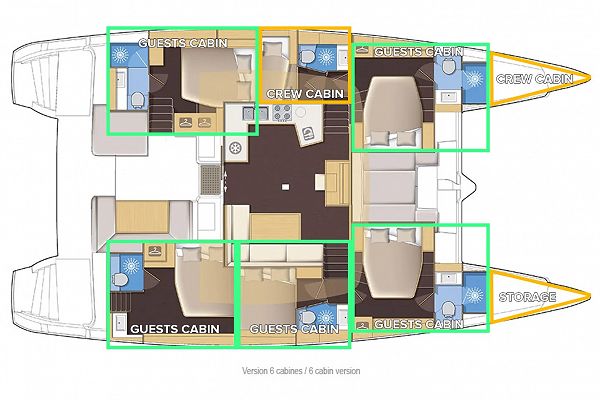 Lagoon 52F - SERENITY I - 3