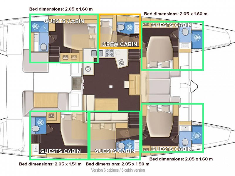 Lagoon 52F - SERENITY I - 6
