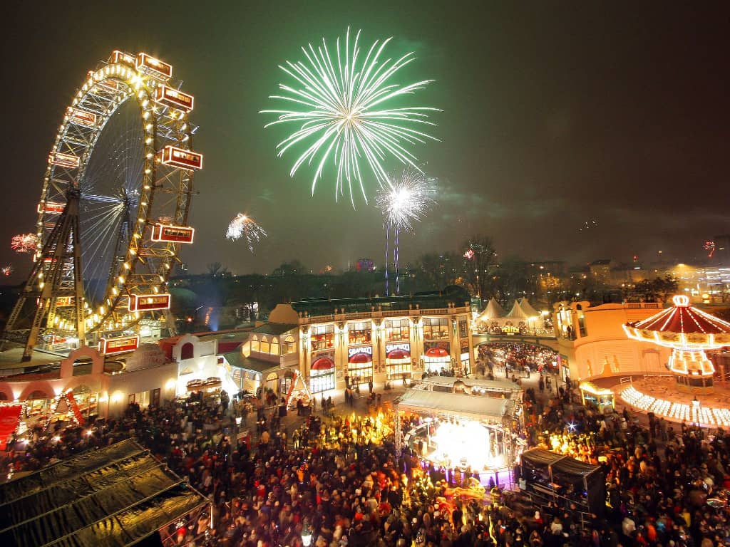 Putovanje Beč - avionom, Nova godina